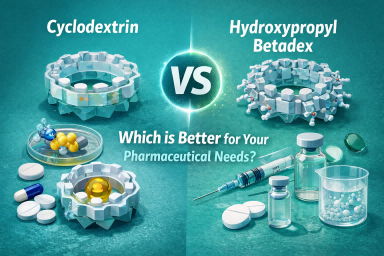 Ciclodestrina vs Idrossipropil Betadex: quale è migliore per le tue esigenze farmaceutiche?