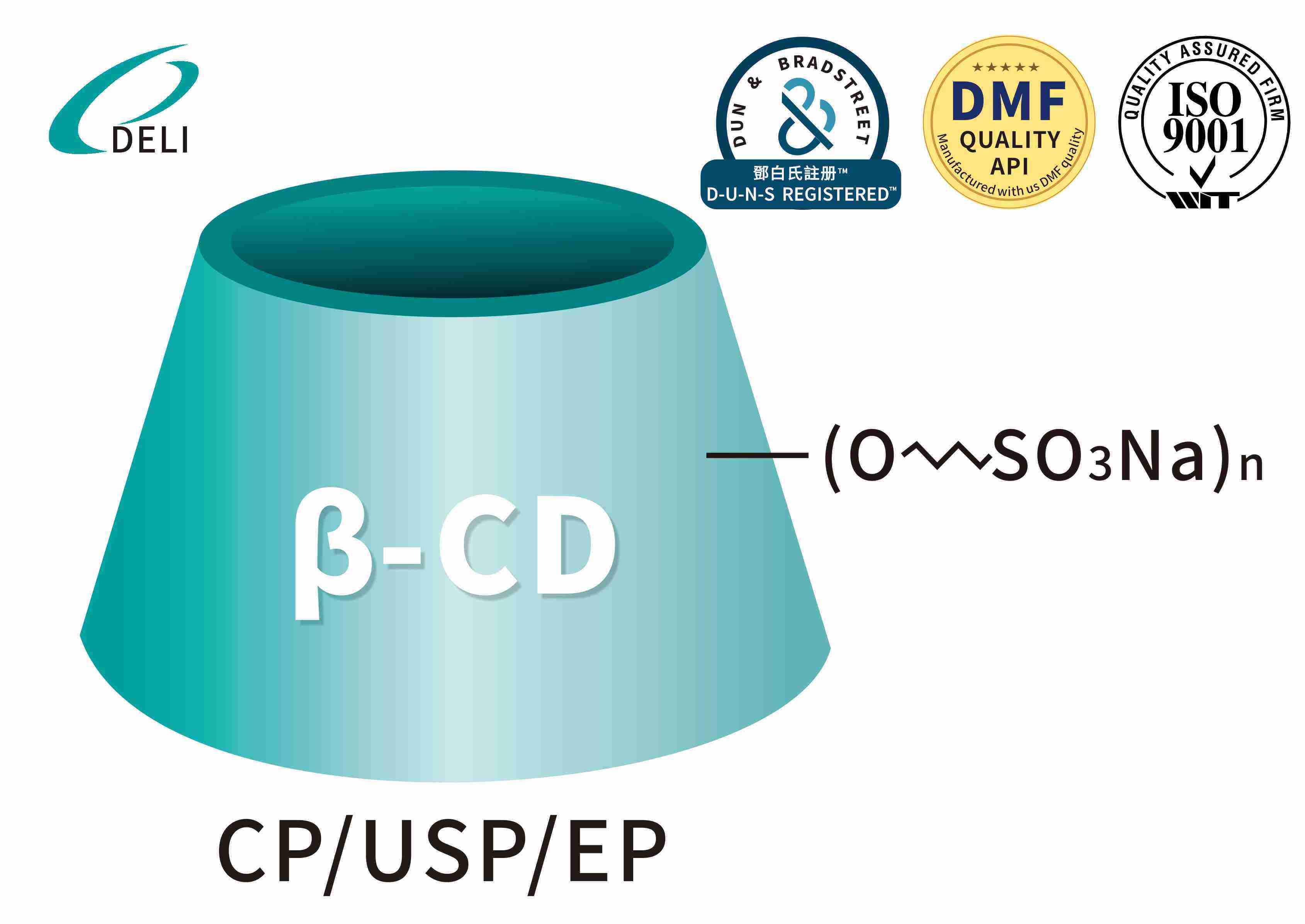 Solfobutil Beta Ciclodestrina Sodica CAS NO 182410-00-0